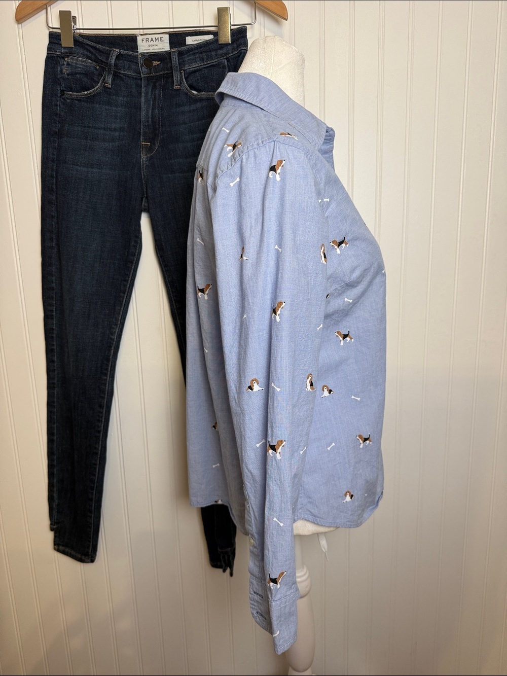 100% cotton | Petite women’s Talbots | Tops | Fetching Beagle Dog Print - Picture 9 of 15